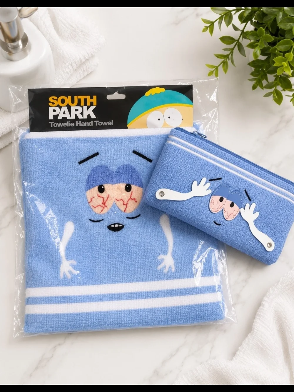 South Park Towelie Hand Towel & Wallet Set